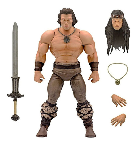 Figura De Acción Conan The Barbarian Ultimates Conan (ic Fgc