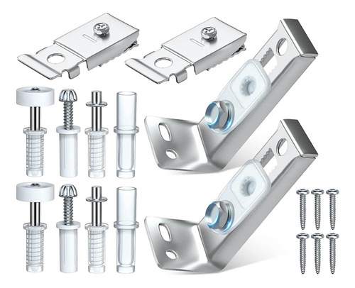.k Kit De Herrajes Para Puertas Plegables, Paquete De 2