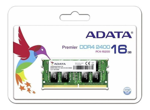 Memoria RAM Premier  16GB 1 Adata AD4S2400316G17-S