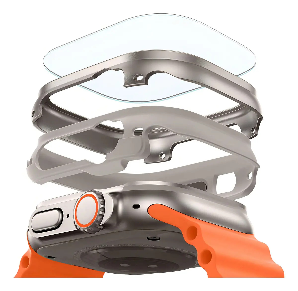 Protetor de tela e capa Esr Armorite Apple Watch Ultra