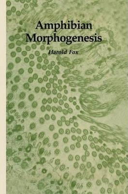 Libro Amphibian Morphogenesis - Harold Fox