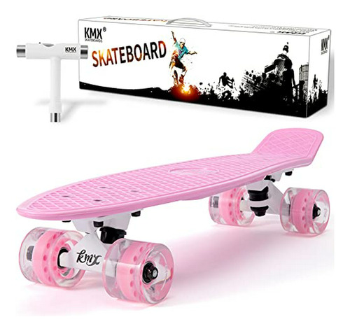 Patineta, Skatebboards Es Kmx Mini Cruiser Skateboard De 22 