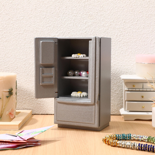 Refrigerador De Cocina En Miniatura Con Decoración Playhouse