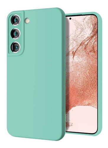 Funda Silicona Gamuza + Film Hydrogel Para Samsung S22 Plus