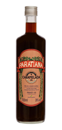 Cachaça Caramelada Paratiana 700 Ml