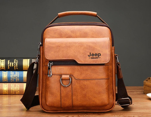 Mochila De Hombro De Piel Sintética Para Hombre
