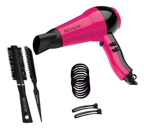 Kit Secador De Cabello Revlon Premium 16 Piezas
