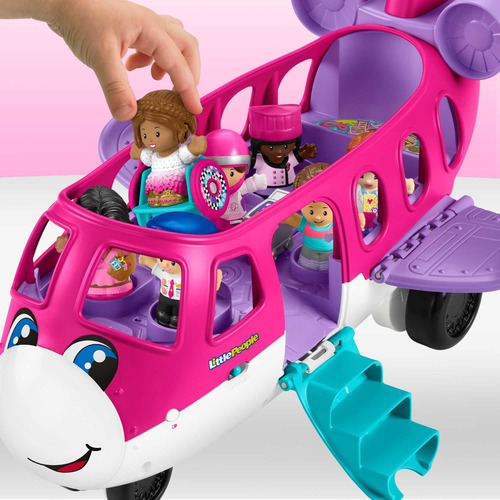 Fisher-price Little People Set Avión De Los Sueños Barbie