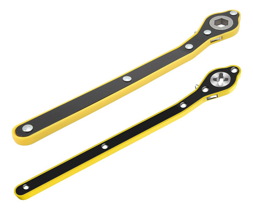 Llave De Trinquete Con Forma De Tijera, 2 Unidades, Para Rue
