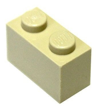 Piezas Y Piezas De Lego Tan Brick Yellow 1x2 Brick X50