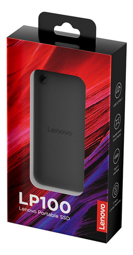 Unidad Ssd Externa Lenovo Lp100 Ssd 500gb Usb Tipo-c 3.2