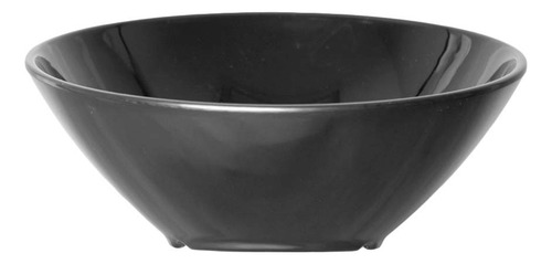 24 Tazones Bowl Tazon Inclinado De Melamina 750 Ml Vencort Color Blanco