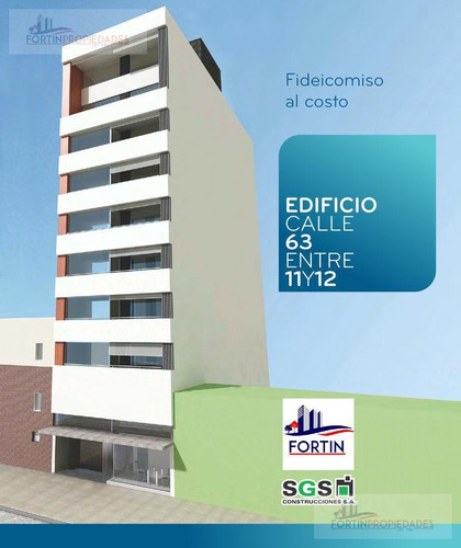 Imagen 5 de 8 de Departamento En Venta De 1 Hab. 49mts2 - 63 E/11 Y 12, La Plata