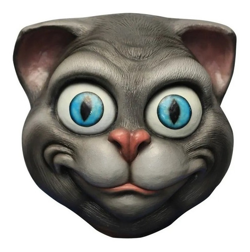 Mascara Gato Animales Latex Halloween Disfraz Fiesta Cat