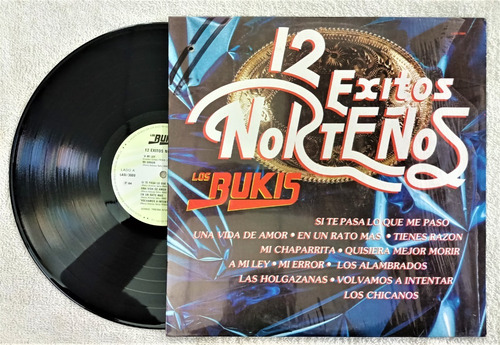 Los Bukis 12 Exitos Norteños Lp Ed. 1984 Como Nuevo