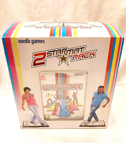 Wii We Dance & 2 Jugadores Mat Pack Nintendo