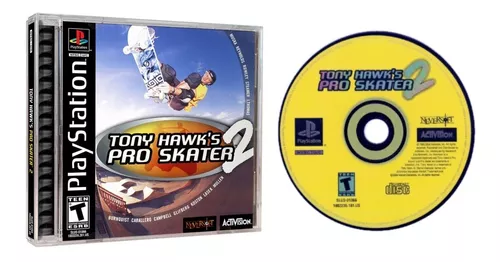 Jogo tony hawks pro skater 2 original de ps1 playstation - CDs