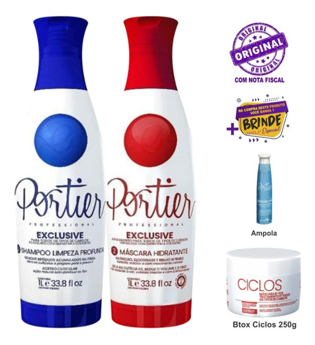 Kit Portier 2x1 Litro Profissional