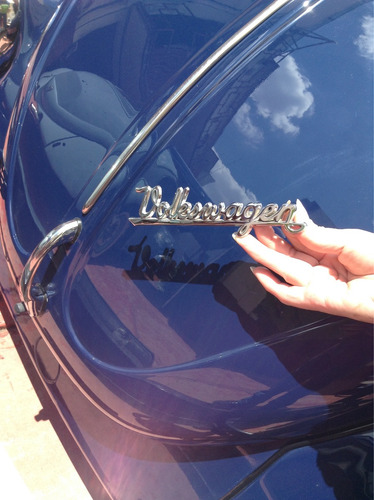 Imagen 1 de 7 de Accesorio Emblema Manuscrito Béisbol Volkswagen Pza