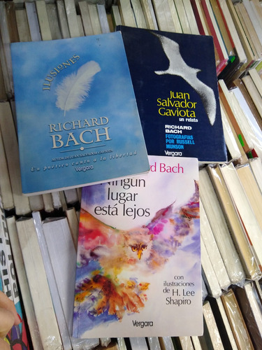 Richard Bach Combo X 3 Libros Ilusiones, J. Salvador Gaviota