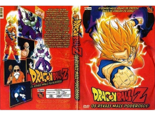 Dvd Dragon Ball Z - Os Rivais Mais Poderosos