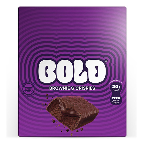 Bold Brownie & Crispies (caixa 12 Unid.)