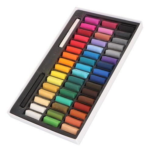 48 Colores De Tiza Suave En Colores Pastel, Barra De