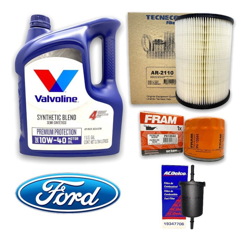 Kit Service Aceite 10w40 + 3 Filtros Ford Focus 3 2 1.6 2.0