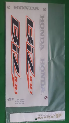 Kit Adesivo Personalizado Moto Honda Biz 100 Ca14090