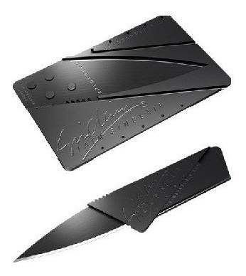 Faca Cartão Canivete Tático Sinclair Cardsharp Dobravel