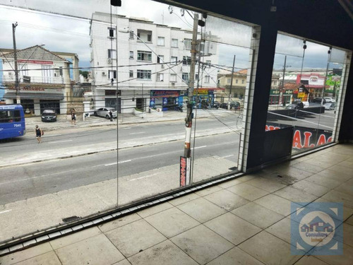 Galpão Para Alugar, 280 M² Por R$ 5.400,00/mês - Vila São Jorge - São Vicente/sp - Ga0044