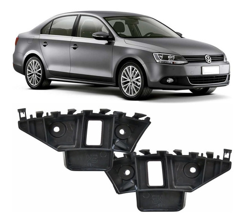 Suporte Guia Parachoque Dianteiro Jetta 2013 2014 2015