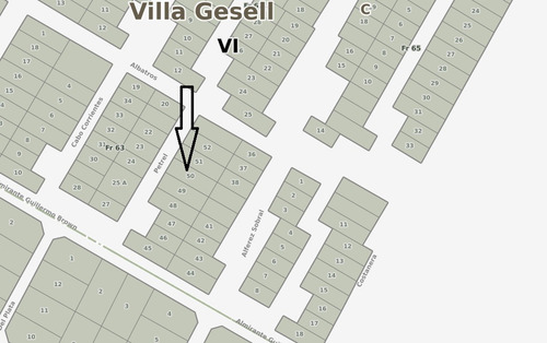 Imagen 1 de 1 de Venta Lote En Mar De Las Pampas.63-50