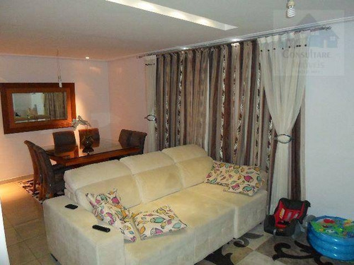 Casa Com 3 Dormitórios À Venda, 128 M² Por R$ 582.000,00 - Vila Valença - São Vicente/sp - Ca0154