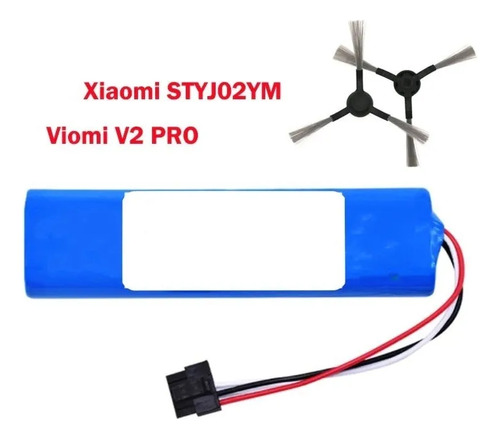 Bateria Para Aspirador Robô Xiaomi Mop P Stytj02ym S10+nf