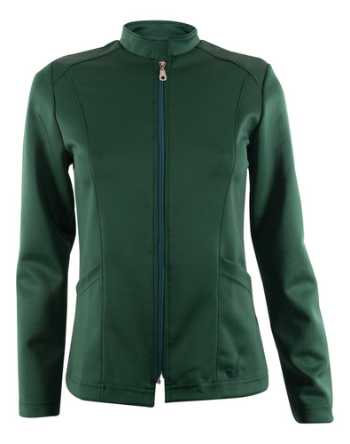 Cubrepolvo De Enfermería Dama - Moda Laboral Verde Olivo Lisa Eeg