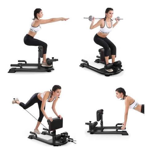 Imagen 9 de 9 de Máquina Sentadillas Sissy Abdominales Piernas Y Glúteos 3 X1