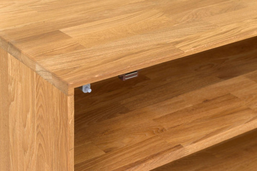Imagen 5 de 7 de Mueble Tv 100% Madera Maciza De Roble Ref: Maciza09