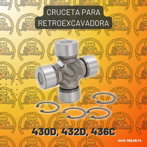 Cruceta Para Retroexcavadora 430d, 432d, 436c