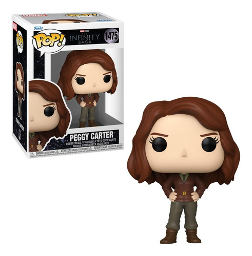Boneco Funko Pop! Marvel Capitão América 1 - Agente Carter
