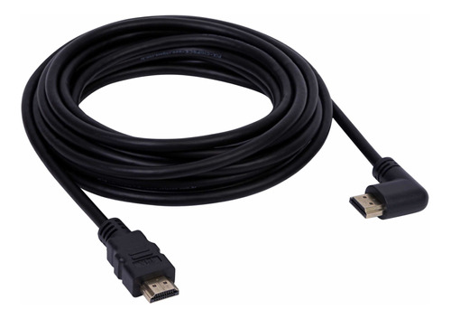 Cabo Hdmi L 3m 90 Graus Blindado 2.0 Ethernet 3 Metros 4k 3d