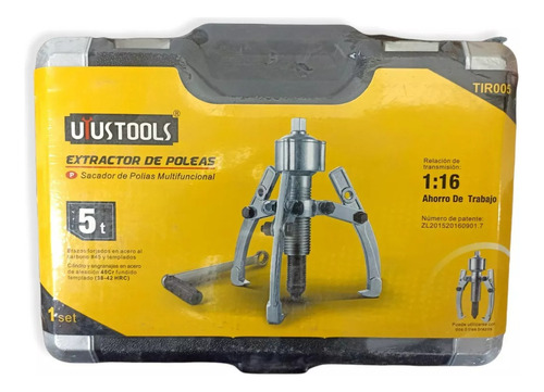 Kit Extractor Rotulas Y Terminales 5 Toneladas 3 Patas Polea