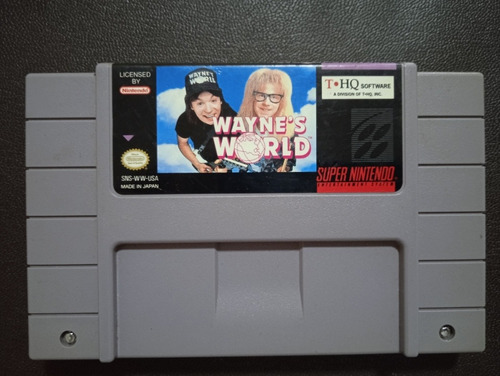 Waynes World - Super Nintendo Snes 