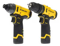 Comprar Taladro Atornillador Perc + Atornillador Impacto 12v Stanley