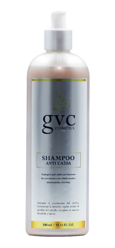 Shampoo Anti Caída Células Madre Gvc Cosmetics