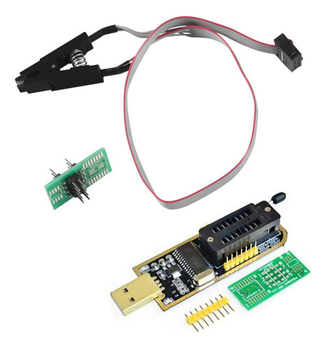 Organizador Soic8 Sop8 Flash Chip Ic Clips Prueba Socket Bio