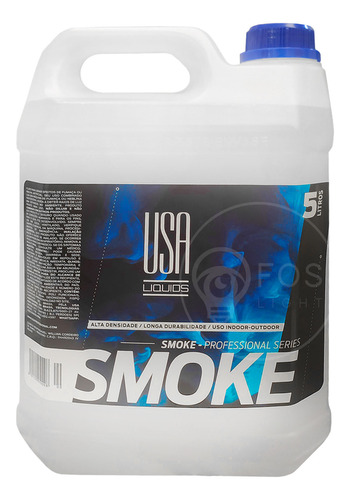 Líquido Fluido Máquina Fumaça Fog 5l Smoke Pro Usa Liquids