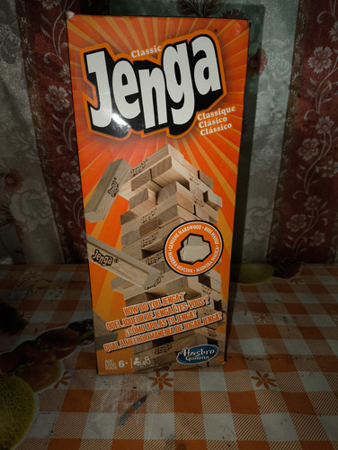 Hasbro 2019 Jenga Clásico - Juego Y 2 Sillas Infantiles (Usado)