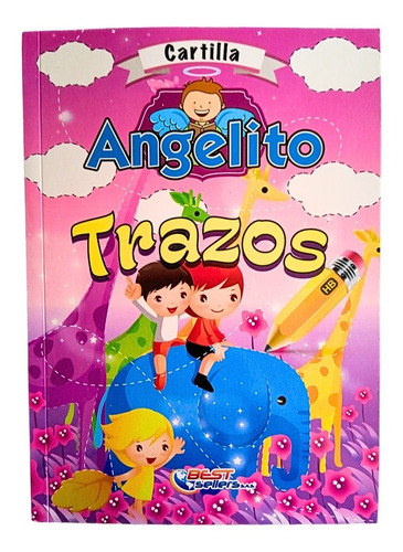 Pack 12 Cartillas Angelito Trazos 