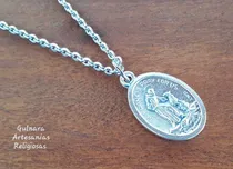 Comprar San Francisco De Asís Medalla Zamak Italiana + Cadena Acero